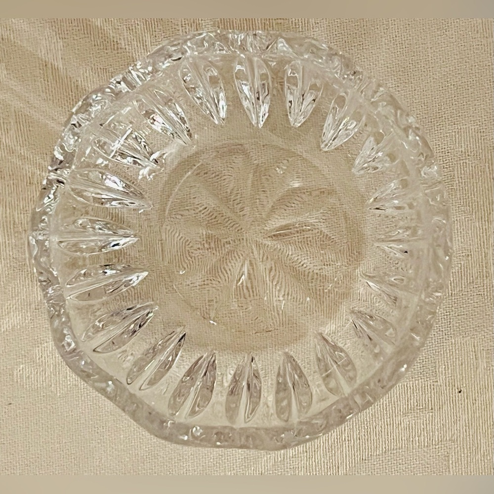 Vintage Crystal Zajecar Yugoslavia 24% Lead Crystal Bowls Set of 2 - Picture 7 of 11